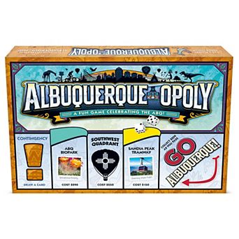 Late For The Sky: Albuquerque-Opoly - City Themed Family Board Game