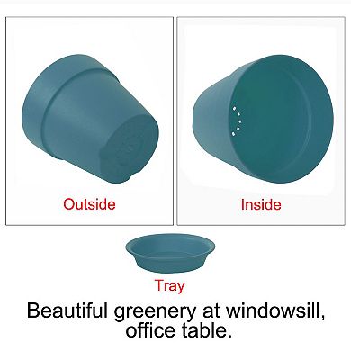 Gardening Round Design Plant Flower Planter Pot Tray