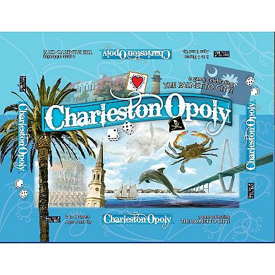 Late For The Sky: Charleston-Opoly - City Themed Family Board Game