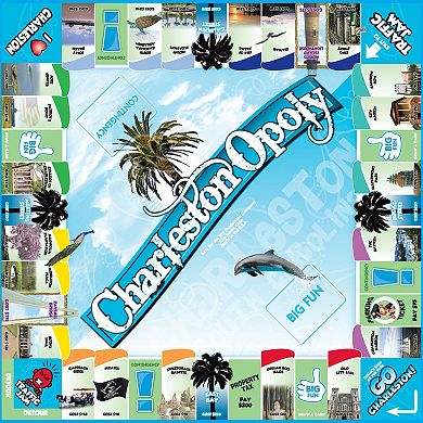 Late For The Sky: Charleston-Opoly - City Themed Family Board Game