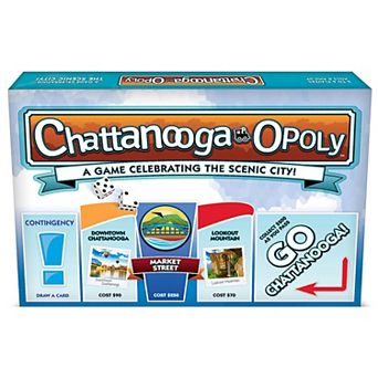 Late For The Sky: Chattanooga-Opoly - City Themed Family Board Game