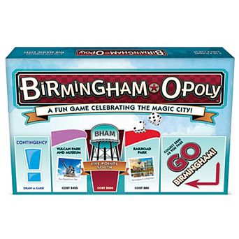 Late For The Sky: Birmingham-Opoly - City Themed Family Board Game
