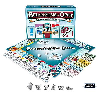 Late For The Sky: Birmingham-Opoly - City Themed Family Board Game