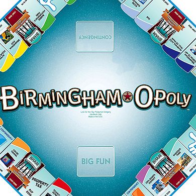 Late For The Sky: Birmingham-Opoly - City Themed Family Board Game