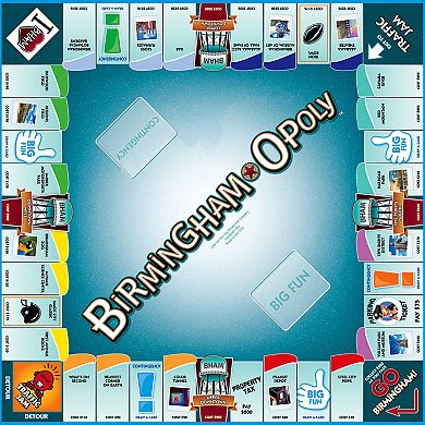 Late For The Sky: Birmingham-Opoly - City Themed Family Board Game