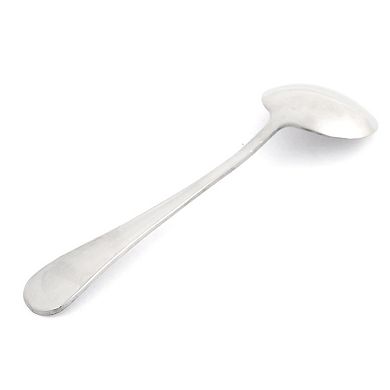 Home Restaurant Round Head Soup Condiment Spoon 6.1" Long