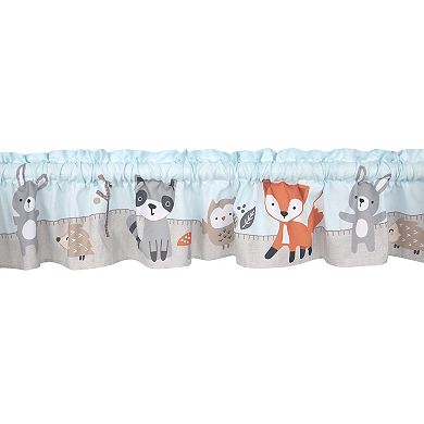 Bedtime Originals Woodland Friends Nursery/child Window Valance 2-pack