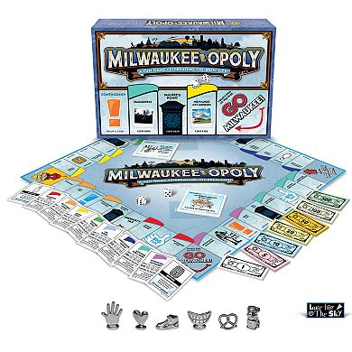 Late For The Sky: Milwaukee-Opoly - City Themed Family Board Game