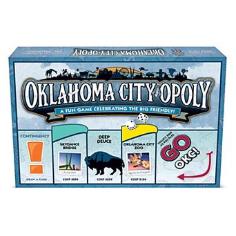 Late For The Sky: Oklahoma City-Opoly - Themed Family Board Game