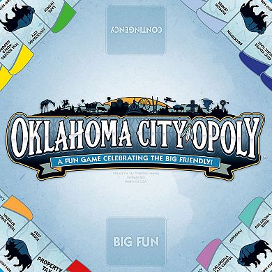 Late For The Sky: Oklahoma City-Opoly - Themed Family Board Game