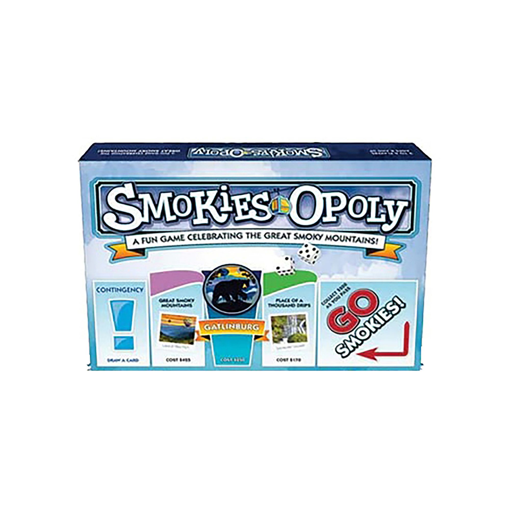 Late For The Sky: Smokies-Opoly - Smokey Mountains Themed Family Board Game