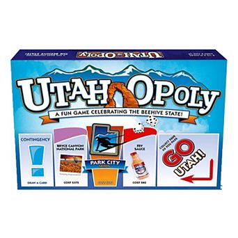Late For The Sky: Utah-Opoly - State Themed Family Board Game
