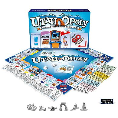 Late For The Sky: Utah-Opoly - State Themed Family Board Game