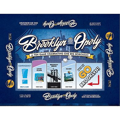 Late For The Sky: Brooklyn-Opoly - Borough Themed Family Board Game