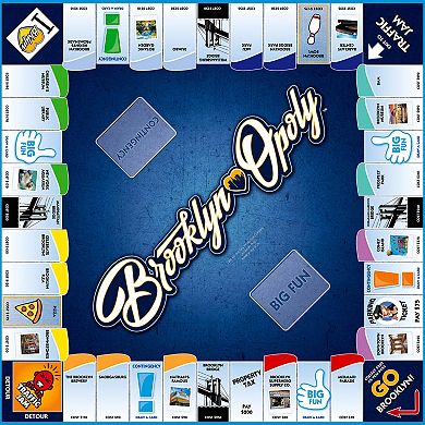 Late For The Sky: Brooklyn-Opoly - Borough Themed Family Board Game