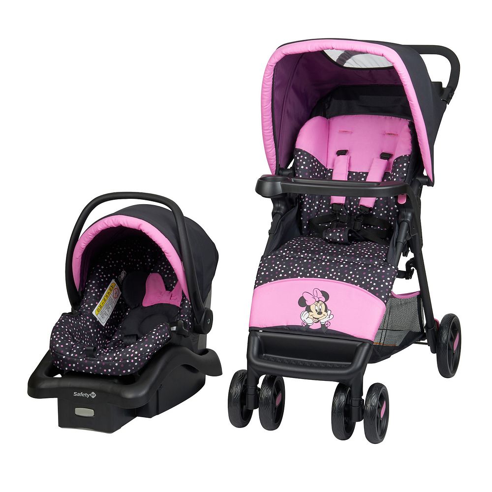 「ボストーク 」Minnie Mouse 車用チャイルドシート Disney Baby Mickey or Minnie Mouse Simple Fold™ LX Travel System