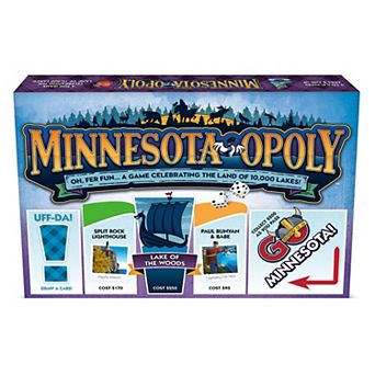 Late For The Sky: Minnesota-Opoly - State Themed Family Board Game