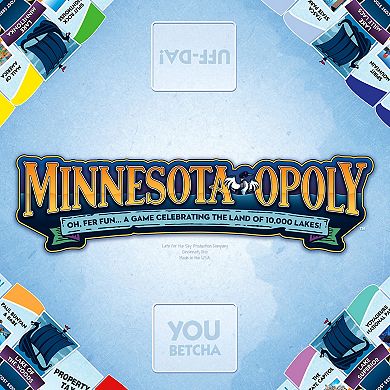 Late For The Sky: Minnesota-Opoly - State Themed Family Board Game