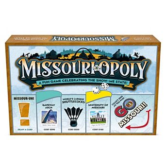 Late For The Sky: Missouri-Opoly - State Themed Family Board Game