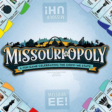 Late For The Sky: Missouri-Opoly - State Themed Family Board Game