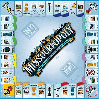 Late For The Sky: Missouri-Opoly - State Themed Family Board Game