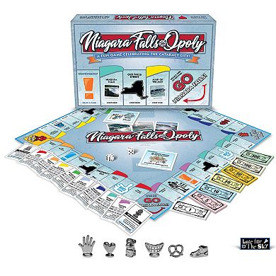 Late For The Sky: Niagara Falls-Opoly - Themed Family Board Game