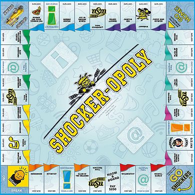 Late For The Sky: Shocker-Opoly - Wichita State University Themed Family Board Game
