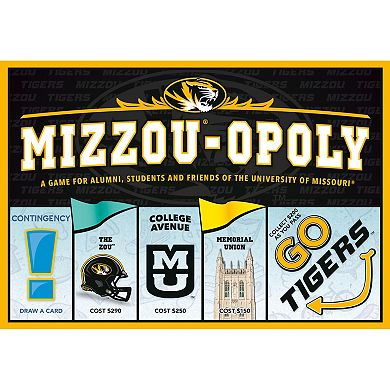 Late For The Sky: Mizzou-Opoly University Of Missouri Game