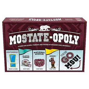 Late For The Sky: Mo State-Opoly - Missouri State University Themed Family Board Game