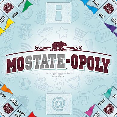 Late For The Sky: Mo State-Opoly - Missouri State University Themed Family Board Game