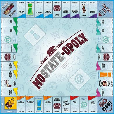 Late For The Sky: Mo State-Opoly - Missouri State University Themed Family Board Game