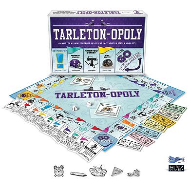 Late For The Sky: Tarleton-Opoly - University Themed Family Board Game