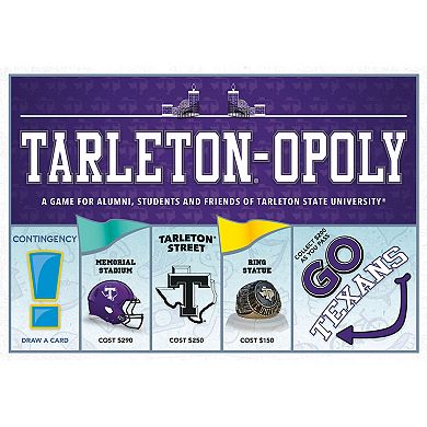 Late For The Sky: Tarleton-Opoly - University Themed Family Board Game