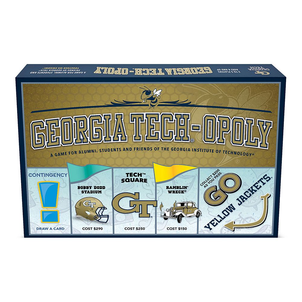 Late For The Sky: Georgia Tech-Opoly - Themed Family Board Game