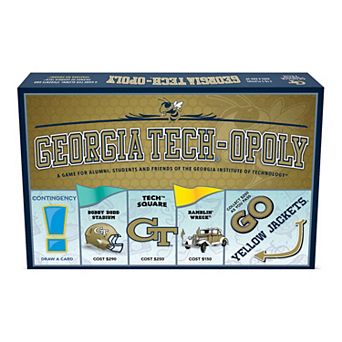 Late For The Sky: Georgia Tech-Opoly - Themed Family Board Game
