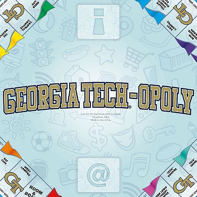 Late For The Sky: Georgia Tech-Opoly - Themed Family Board Game