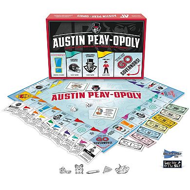 Late For The Sky: Austin Peay-Opoly - University Themed Family Board Game
