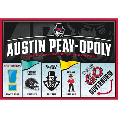 Late For The Sky: Austin Peay-Opoly - University Themed Family Board Game
