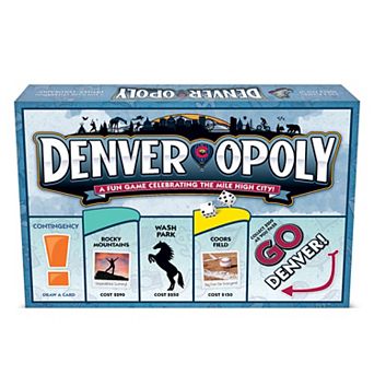 Late For The Sky: Denver-Opoly - City Themed Family Board Game