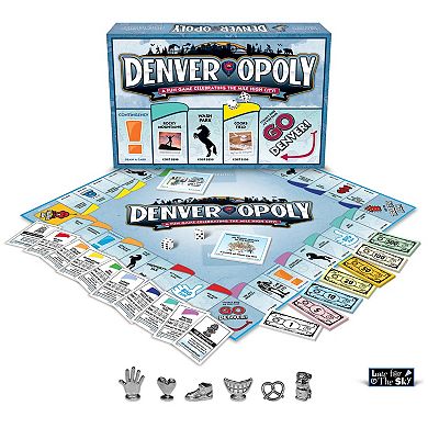 Late For The Sky: Denver-Opoly - City Themed Family Board Game