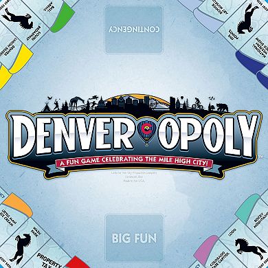 Late For The Sky: Denver-Opoly - City Themed Family Board Game