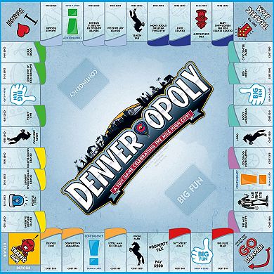 Late For The Sky: Denver-Opoly - City Themed Family Board Game