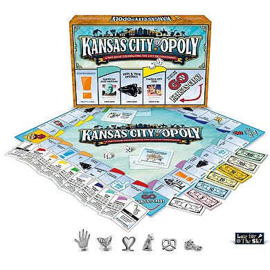 Late For The Sky: Kansas City-Opoly - Themed Family Board Game