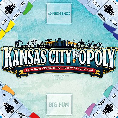 Late For The Sky: Kansas City-Opoly - Themed Family Board Game