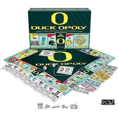 Late For The Sky: Duck-Opoly University Of Oregon Game