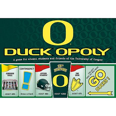 Late For The Sky: Duck-Opoly University Of Oregon Game
