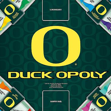 Late For The Sky: Duck-Opoly University Of Oregon Game