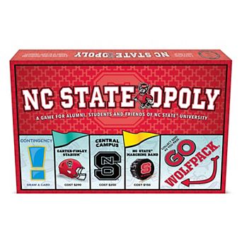 Late For The Sky: NC State-Opoly - University Themed Family Board Game