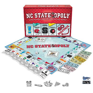 Late For The Sky: NC State-Opoly - University Themed Family Board Game