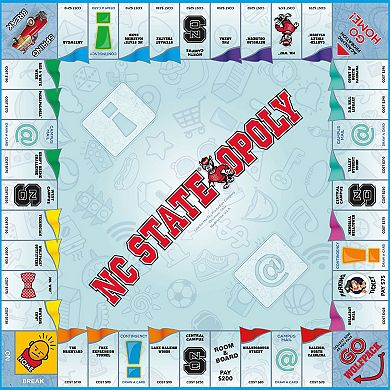 Late For The Sky: NC State-Opoly - University Themed Family Board Game